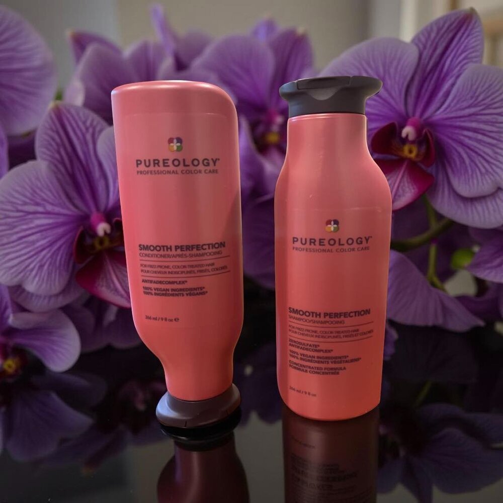 Pureology Smooth Perfection Shampoo and conditioner 9 oz